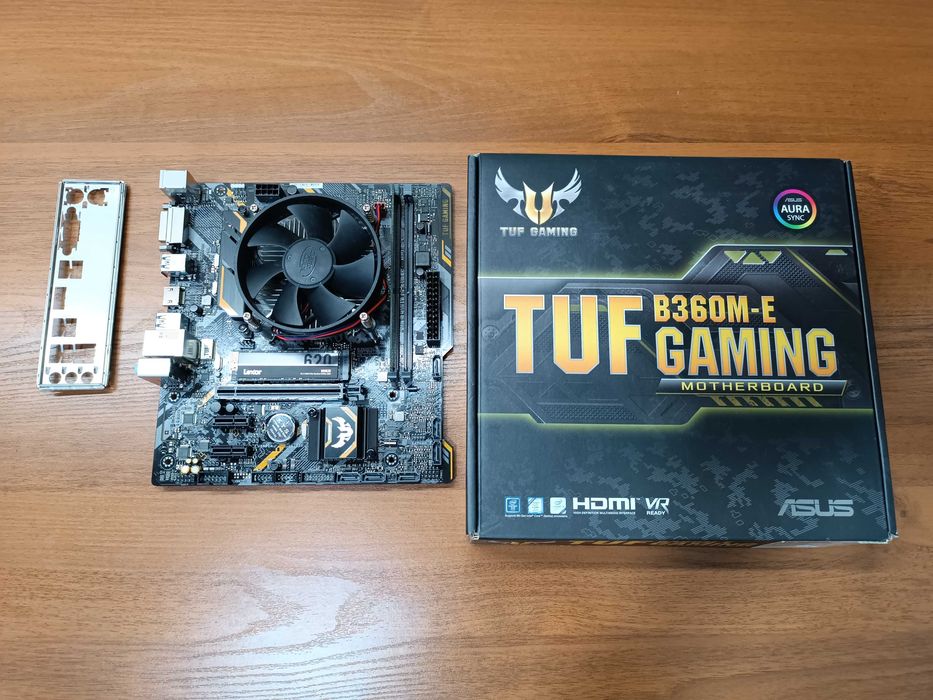 Продам комплект i5 8400, MB Asus TUF B360M-E GAMING DDR4