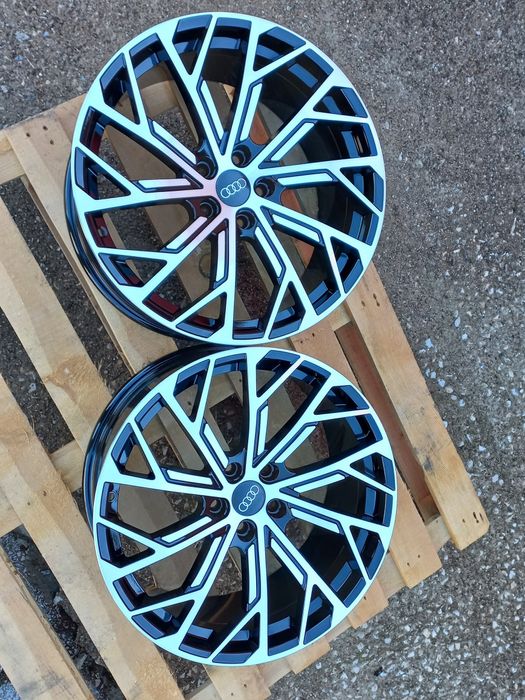 19 Audi 8.5j et35 A3 A4 A5 A6 A7 A8 TT Q3 Q5 Black polish