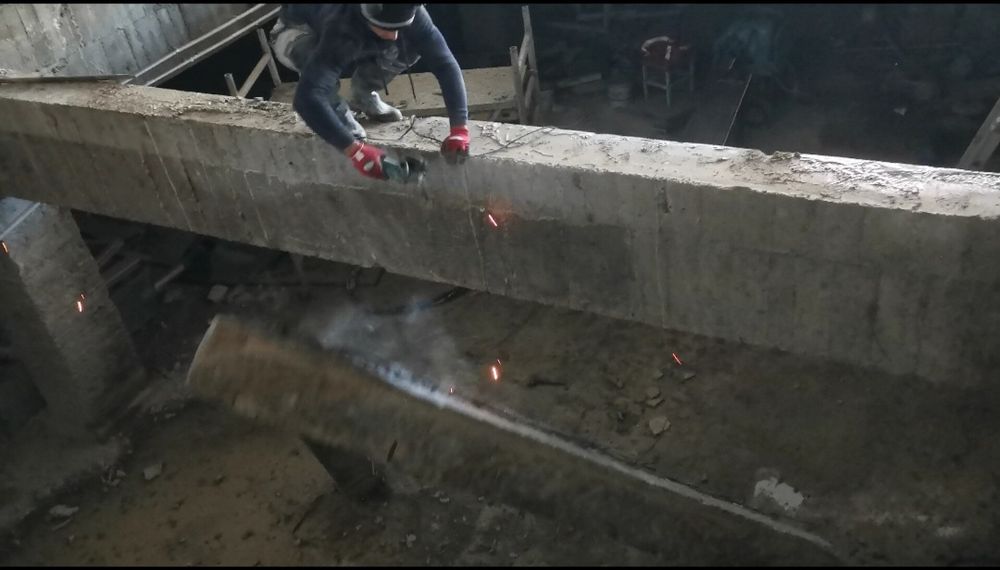 Demolat tăiat beton șanturi electrice