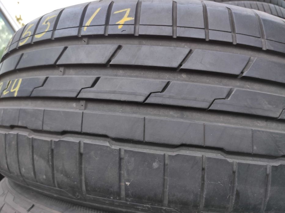 2бр Летни гуми 205 55 17 - Hankook - DOT 2024