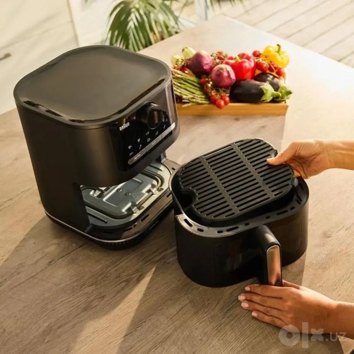 Аэрогриль BRAUN HF5075IBK, 6 л, 20 программ