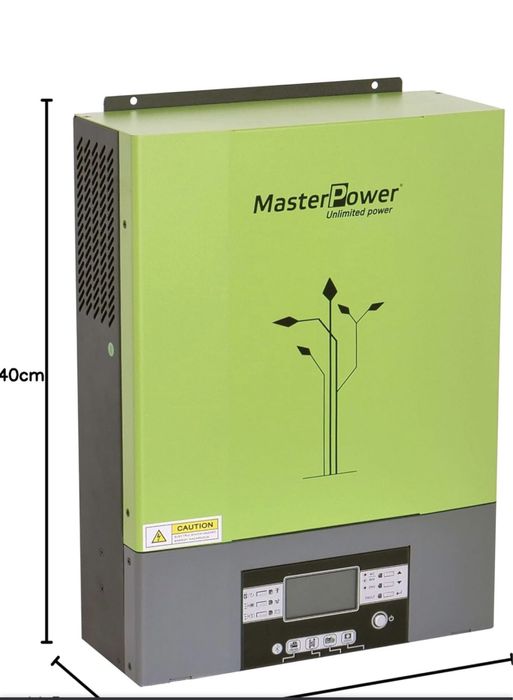 invertor UM 3000W 24V + Regulator 40Ah