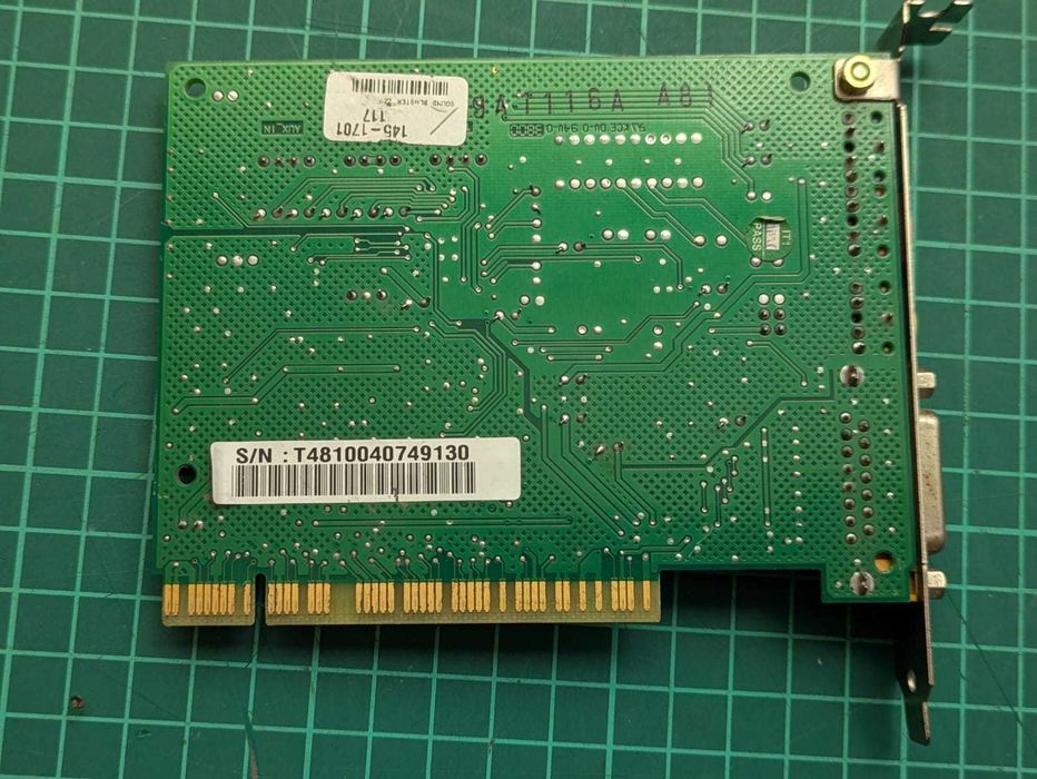 Placa de sunet retro Sound Blaster PCI 128 retea