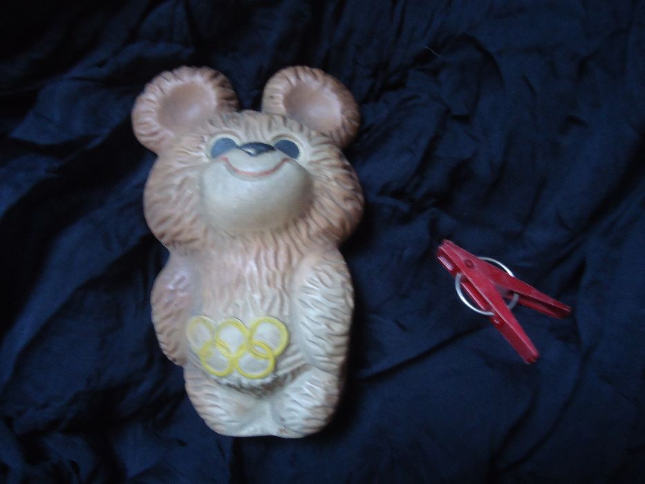 Игрушка Мишка Олимпийский СССР отличное состояние.Для коллекционеров .
