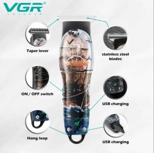 Машинка за подстригване VGR V953 тример за подстригване и оформяне