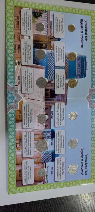 Монеты в кейсе!!! Подарочный кейс и полная коллекции монет не дорого!!