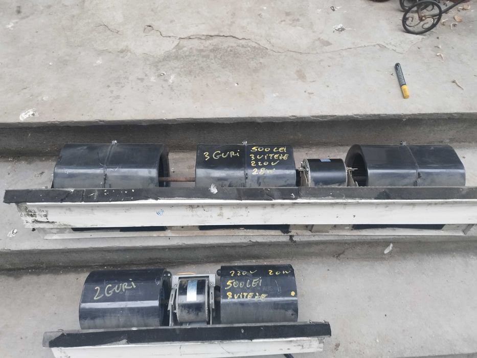 Exhaustor original ventilator cu 3 viteze hala aerisire