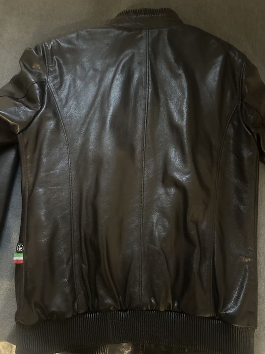 Philipp Plein яке от естествена кожа