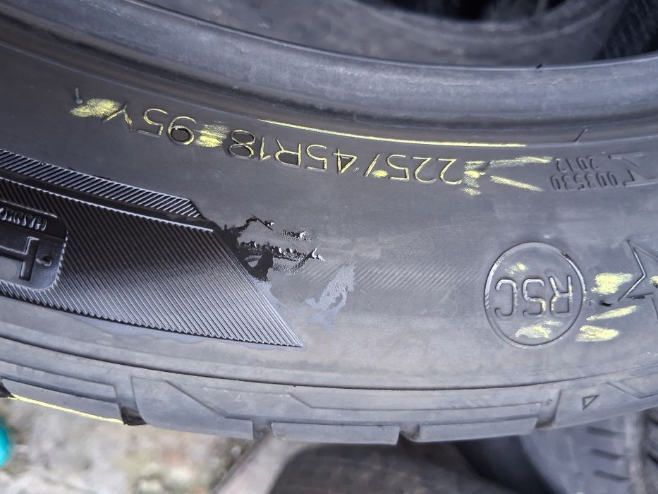 18цола спорт пакет 255 40 и 225 45 18 Hankook 4броя летни дот 2024г