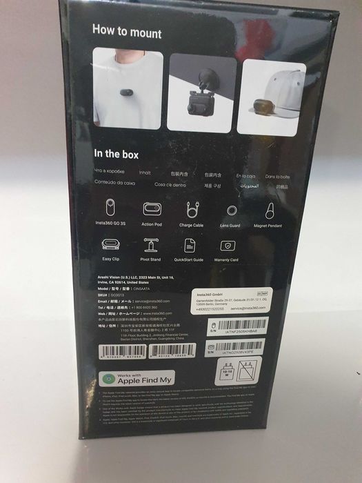 Camera Insta 360 Go 3s 4K 128 Gb Noua