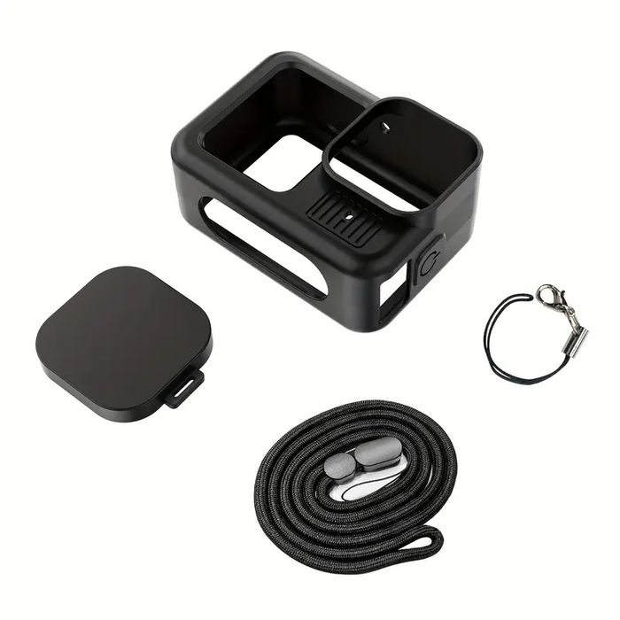 Калъф GARV за GoPro Hero 13 Black, Силикон, Черен