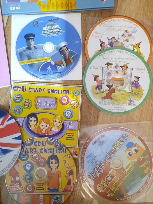 Lot engleza incepatori Dvd manual Cd