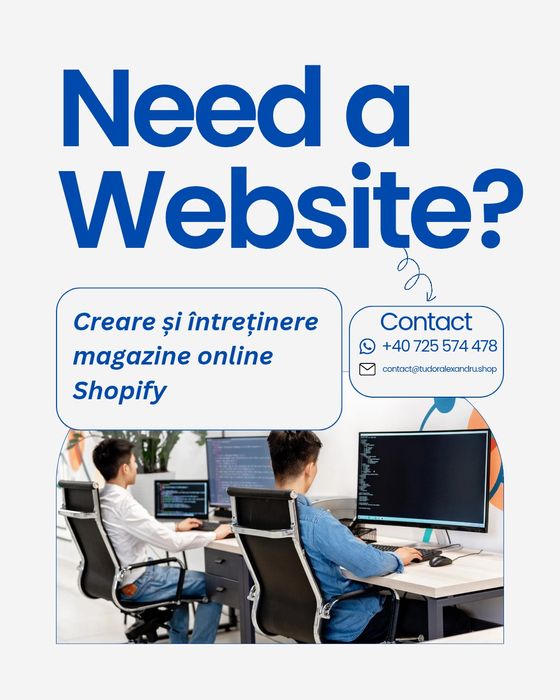 Creare Website Shopify