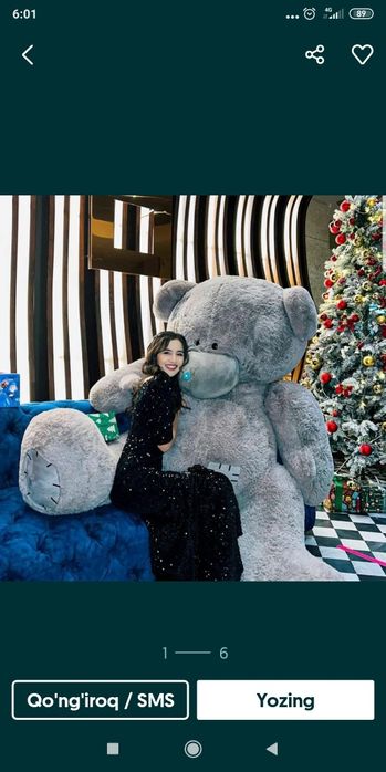 Teddi teddi orginal xitoy 30sm. 3Metrgacha narxi ozgaradi