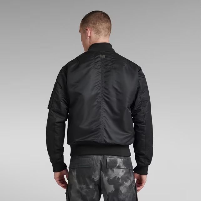 Оригинално яке бомбер G-Star Raw G-A1  M  нов черен мъжки