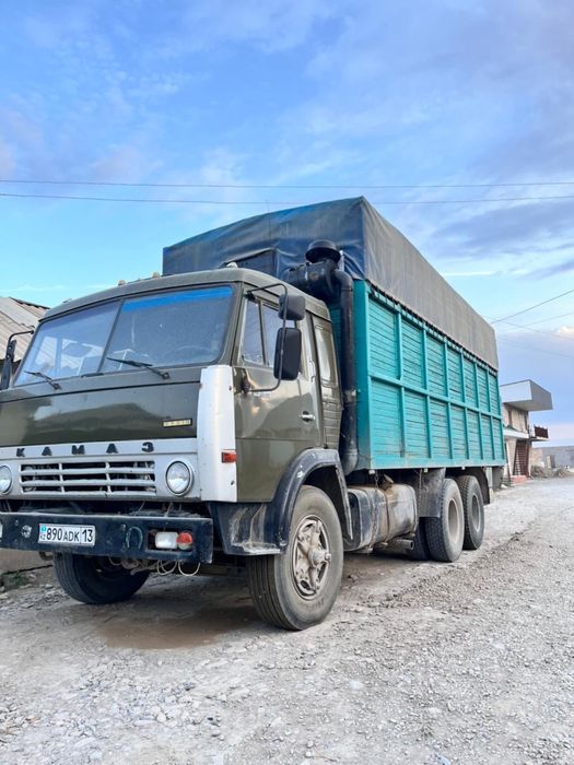 Камаз с прицепом