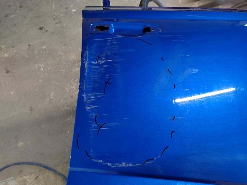 Врата предна дясна за шкода скала