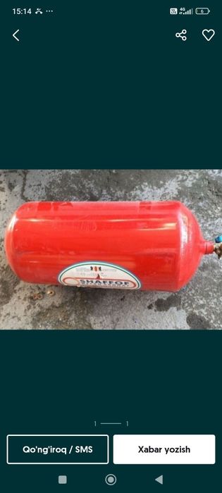 Gaz balon 65 sotiladi 2016 yil