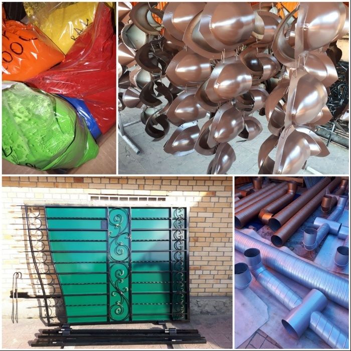 Полимерный цех. Покраска дисков.