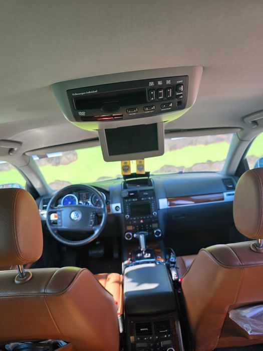 Volkswagen Touareg 7L - 3.0 TDI BKS 224Cp - King Kong Individual! Deosebita! Perne * Piele Maro * 4 Zone Clima * DVD