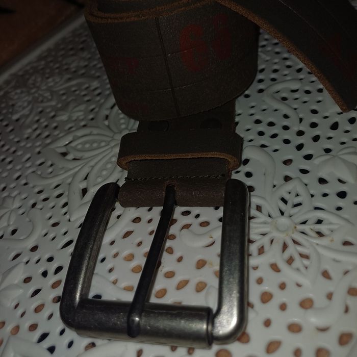 Curea din piele maro noua