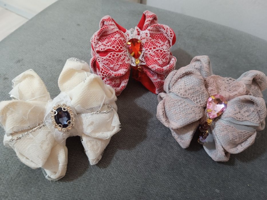 Clama/elastic de par handmade