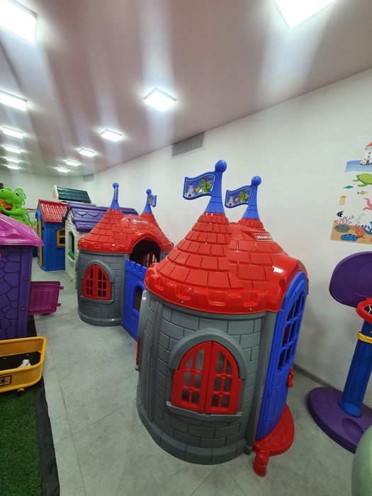 Детский игровой комплекс/Домик/горка и качели от прямого поставщика