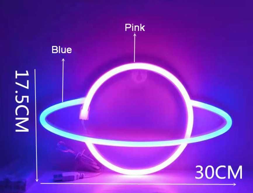 Decor LED Neon Night Light - planet si alien