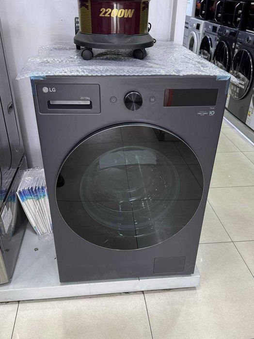 Стирально-сушильная машина LG 20/10 кг F0Z8DRP24 AI DD Steam TurboWash