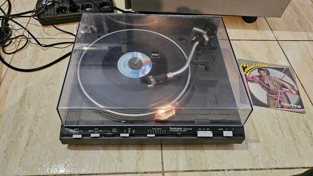 Pick-up Technics SL-5310 D. Drive, ceva probleme optice, test video!