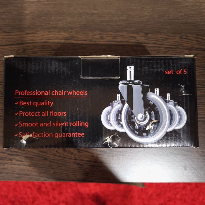 Roți scaun birou RX900T, 2.5 inch cu tija de 11mm