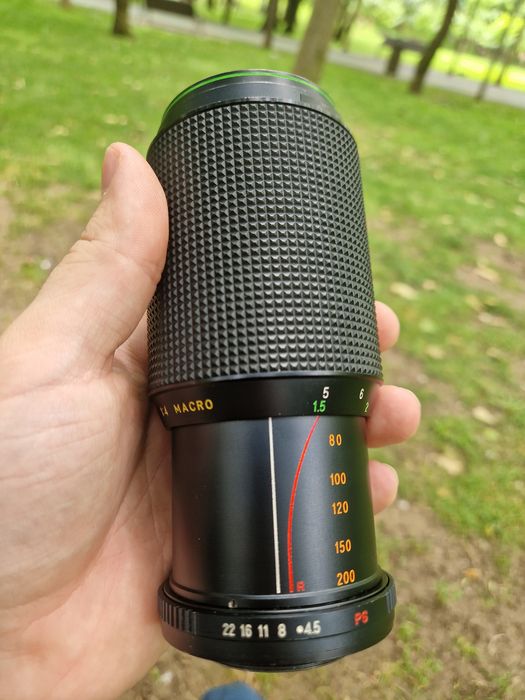 Obiectiv Hanimex m.c. auto zoom f=80-200