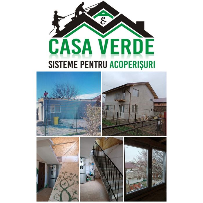 Executam acoperisuri Țiglă metalica,Tabla cutata,Tabla faltuita