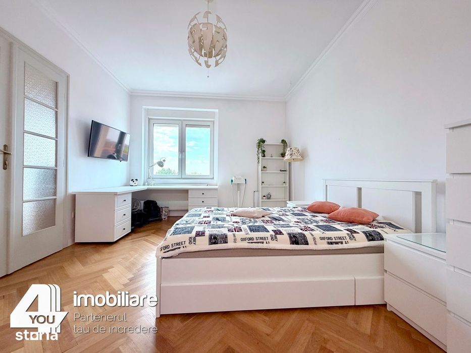 Apartament 2 camere central str.Caragiale , 70 mp, renovat +termotecă