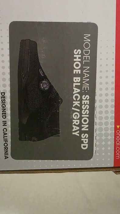 Продавам нови обувки O'NEAL SESSION SPD V.22 GRAY/BLACK