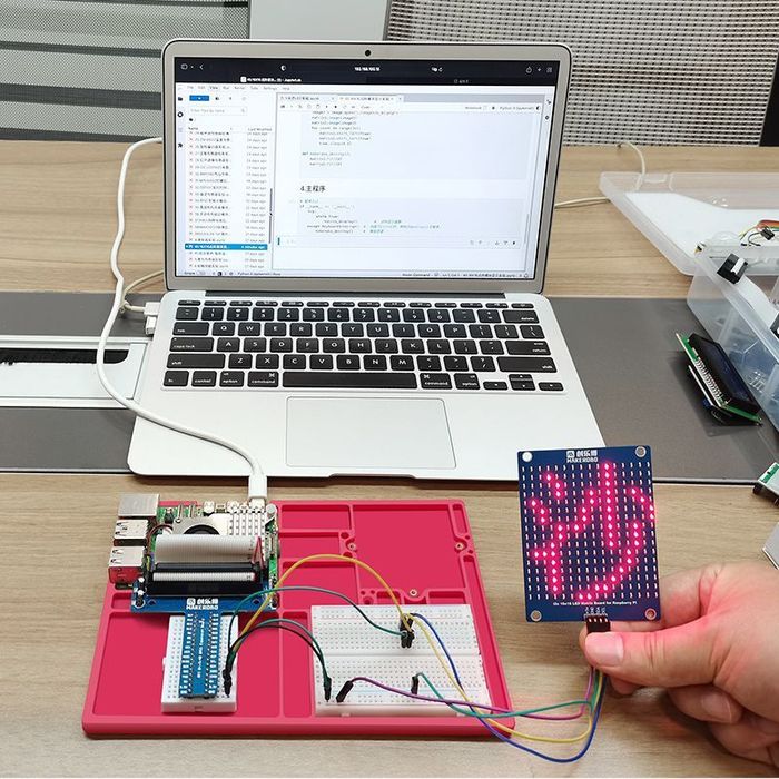 Raspberry Pi 5 16Gb boshlang'ich to'plami, Sensorlarni ishlab chiqish