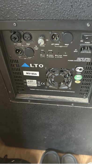 Активные сабвуферы ALTO