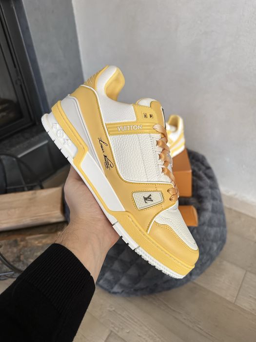 Louis Vuitton LV Trainers Monogram Yellow/White