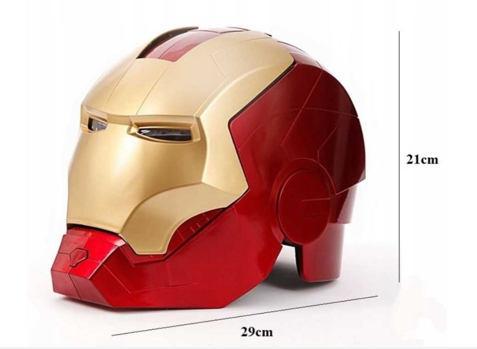 Маска / шлем Iron man (Железният човек) със светещи очи