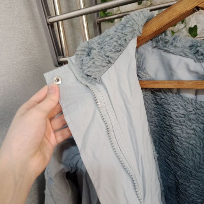 куртка   голубая