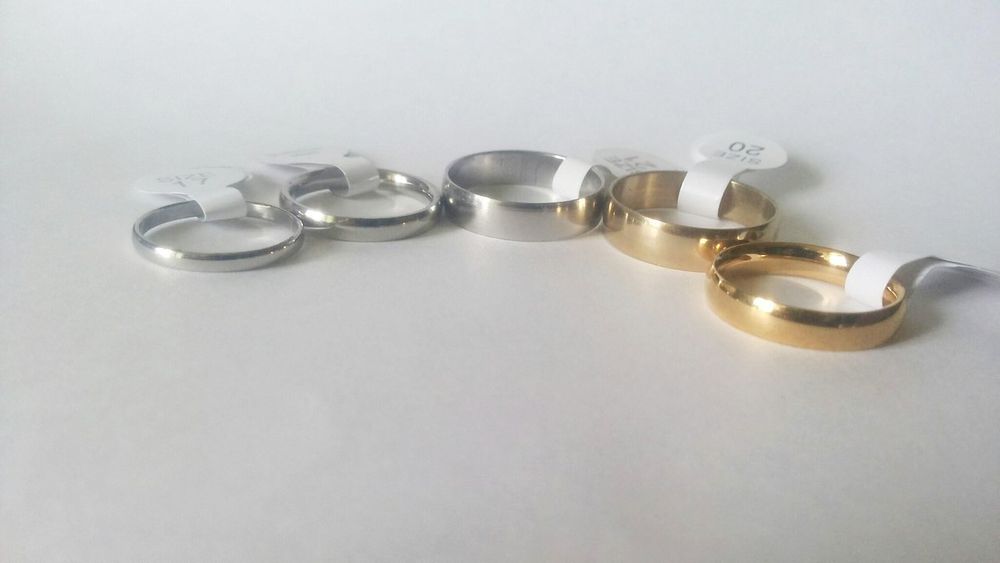 Кольца из стали обручальные, парные