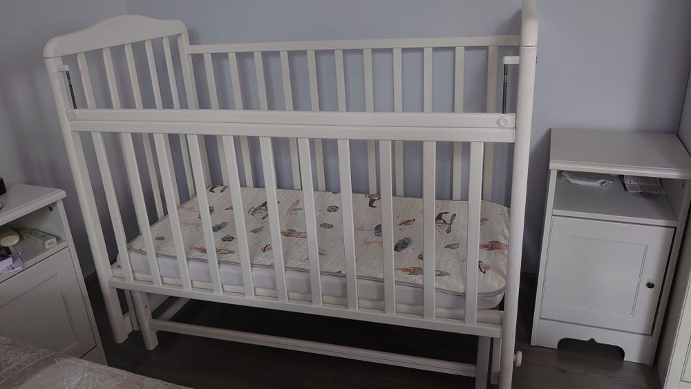 Кроватка Манеж Мишутка