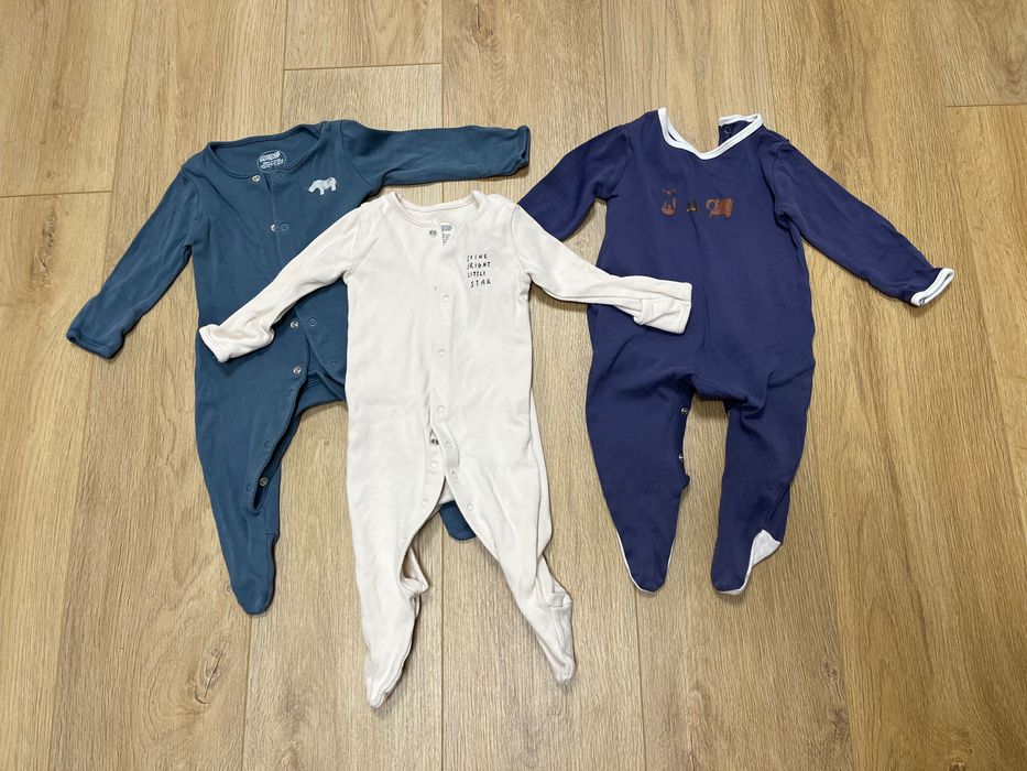 Mamas & Papas Комплект 5 броя гащеризони Sleepsuits