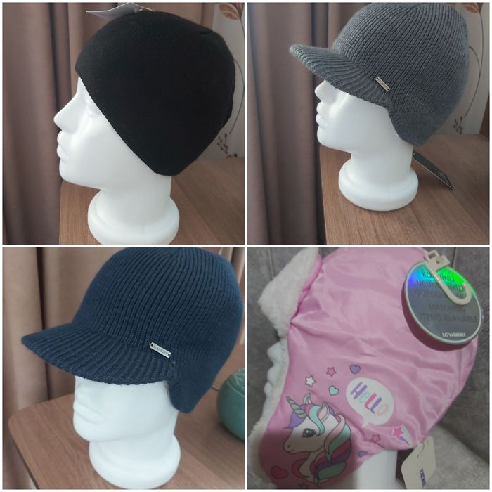 Шапка мужская,детская.На флисе.Зима-осень.