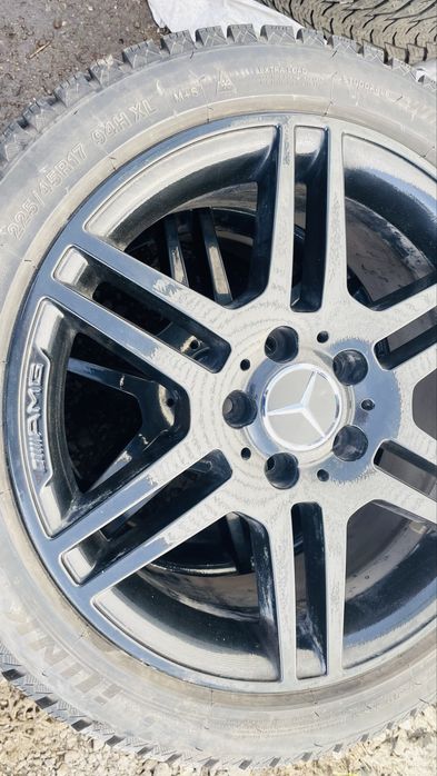 Титановые диски на Mercedes