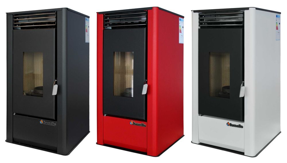 Semineu (Soba) pe Peleti cu aer cald Fornello Air SmartPell 11 KW