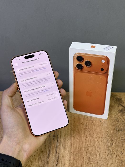 Iphone 17 Pro Max 256 GB 100% 12 цикл | Mobile Zone