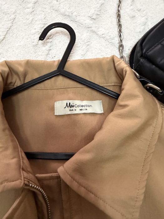 Светло кафяво пролетно яке S – отлично състояние