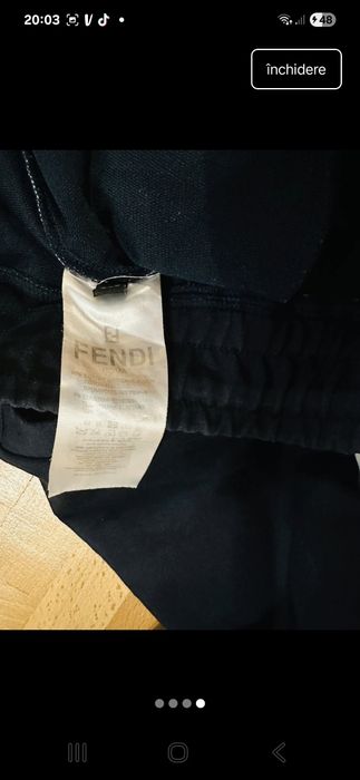 Pantalon barbati Fendi