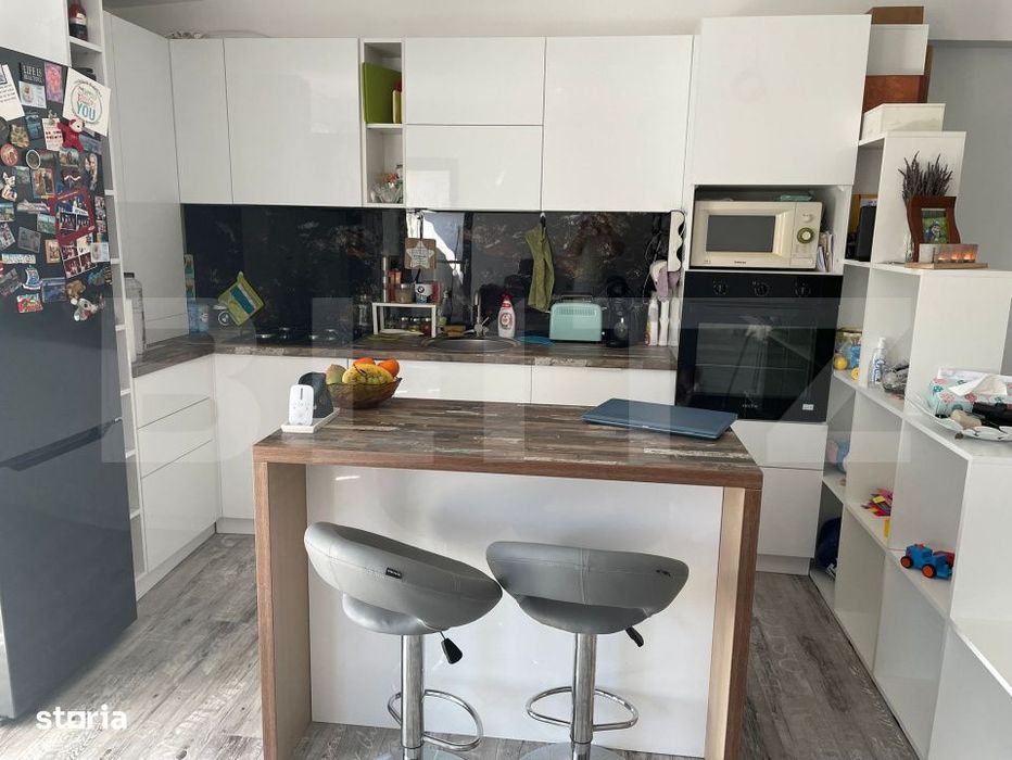 Apartament cu 2 camere, 56mp, balcon 6mp, parcare inclusa, la cheie, i